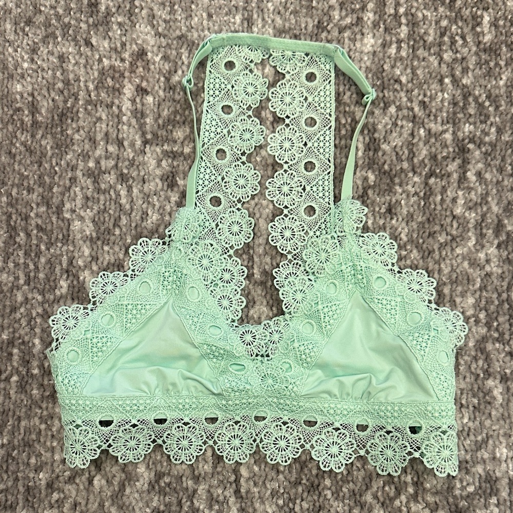 NWOT AerieMint Green Lace Bralette size XS